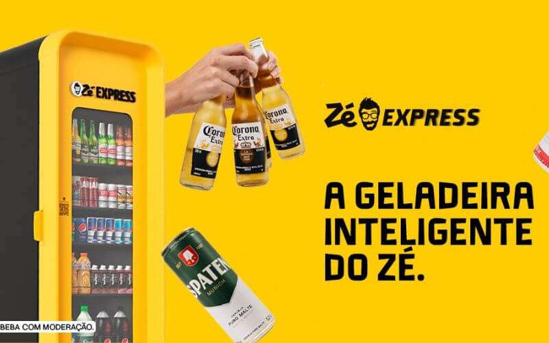 Geladeira autônoma Zé Express em condomínio