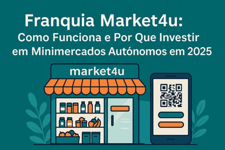Market4u Como Funciona a Franquia de Minimercados Autônomos