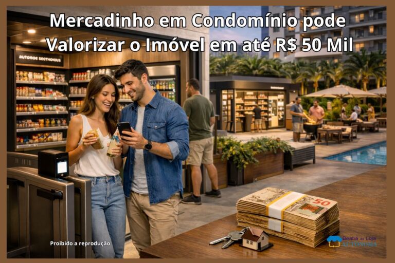 Mercadinho em Condomínio Valoriza o Imóvel em até R$ 50 Mil