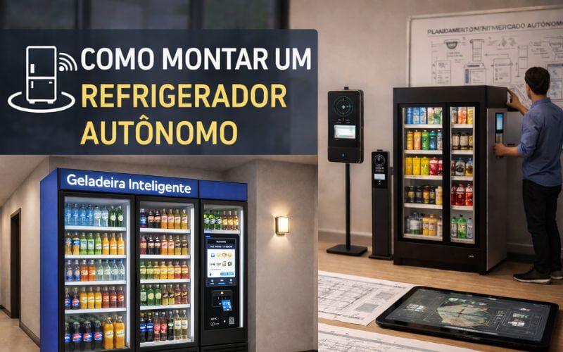 Como montar um refrigerador autônomo